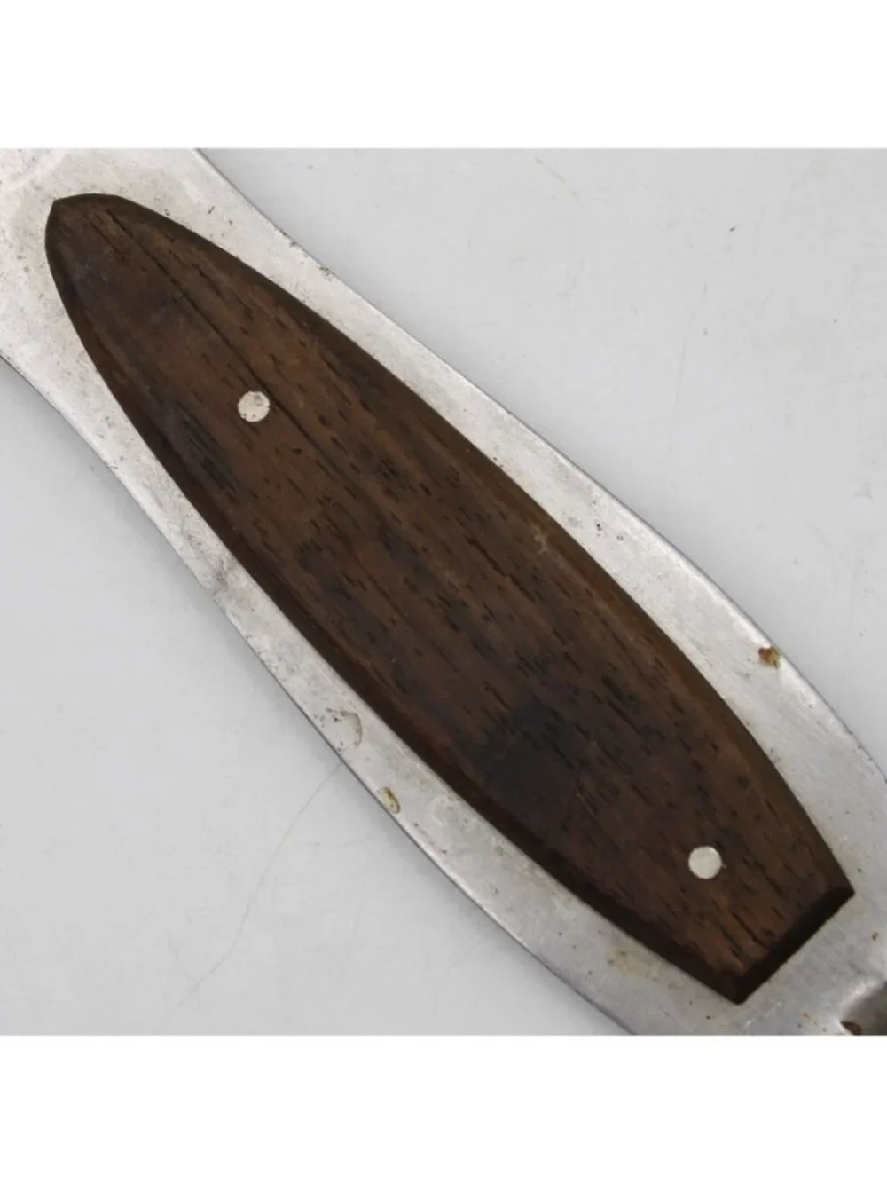 Japan Teak Wood Stainless Steel Bottle Opener Fish Shaped MCM Vintage